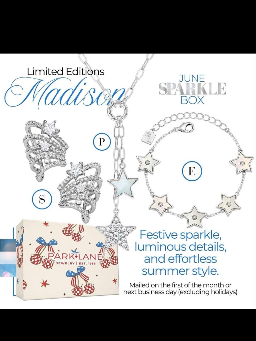 Park Lane June Sparkle Box Elite Set-Madison